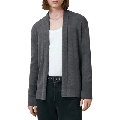 ALLSAINTS ALLSAINTS MODE MERINO WOOL SHAWL COLLAR CARDIGAN