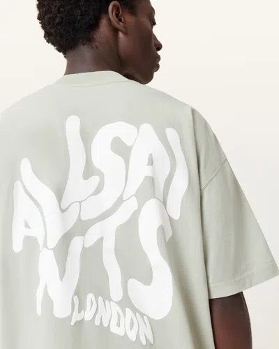 ALLSAINTS ALLSAINTS ORLANDO LOGO PRINT OVERSIZED T-SHIRT