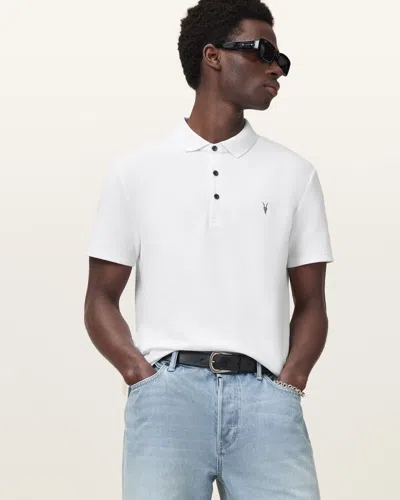 ALLSAINTS ALLSAINTS THEO SHORT SLEEVE KNITTED POLO,