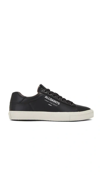 ALLSAINTS UNDERGROUND LEATHER LOW TOP