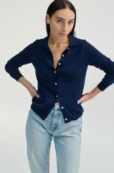 ALMINA CONCEPT ALMINA CONCEPT BUTTON UP KNIT TOP