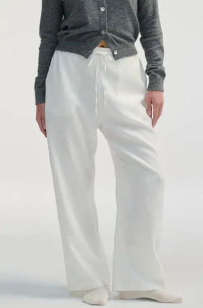 ALMINA CONCEPT ALMINA CONCEPT FRONT TIE LINEN PANTS