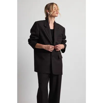 ALMINA CONCEPT ALMINA CONCEPT OVERSIZED DOUBLE BUTTON BLAZER