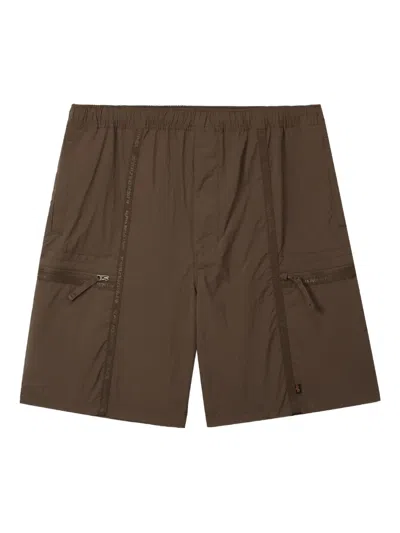 ALPHA INDUSTRIES LOGO-PATCH BERMUDA SHORTS