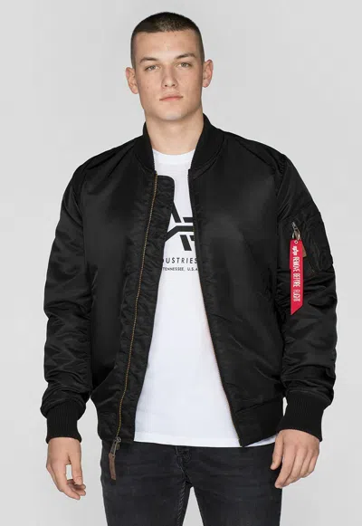 ALPHA INDUSTRIES ALPHA INDUSTRIES MA-1 59 LONG JACKE BLACK