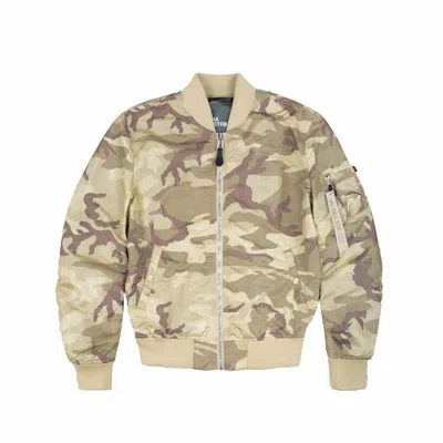 ALPHA INDUSTRIES ALPHA INDUSTRIES MA-1 LW JACKE DESERT CAMO