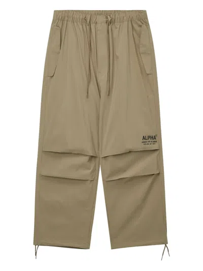 ALPHA INDUSTRIES WIDE-LEG TROUSERS