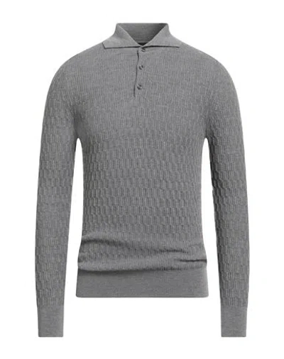 ALPHA STUDIO ALPHA STUDIO MAN SWEATER GREY SIZE 44 MERINO WOOL
