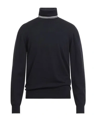 ALPHA STUDIO ALPHA STUDIO MAN TURTLENECK MIDNIGHT BLUE SIZE 44 WOOL