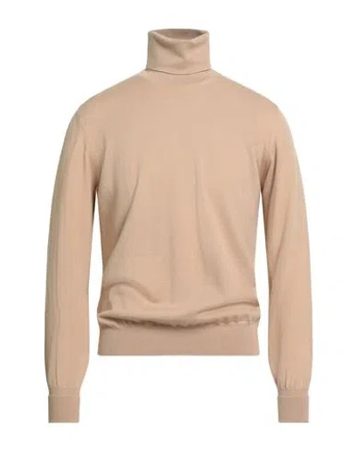 ALPHA STUDIO ALPHA STUDIO MAN TURTLENECK SAND SIZE 44 MERINO WOOL