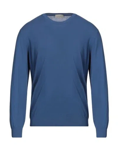 ALTEA ALTEA MAN SWEATER BLUE SIZE L COTTON