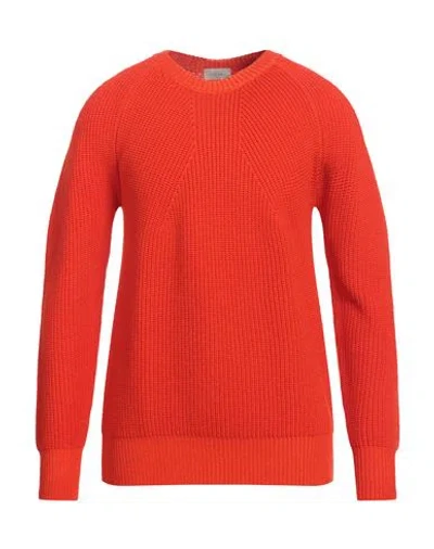 ALTEA ALTEA MAN SWEATER TOMATO RED SIZE L VIRGIN WOOL