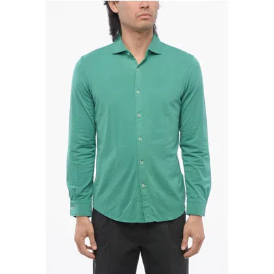 ALTEA STRETCHY COTTON LONG SLEEVED MEN'S SHIRT