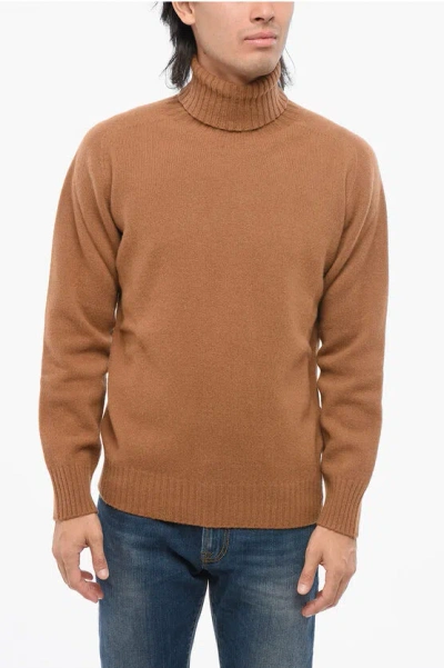 ALTEA Wool and Cashmere Turtleneck Sweater