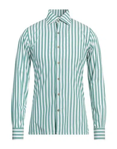 ALTEMFLOWER ALTEMFLOWER MAN SHIRT GREEN SIZE 15 ¾ COTTON