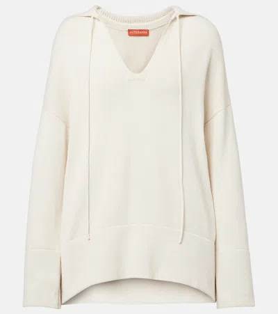 ALTUZARRA SPIKE SILK-BLEND SWEATER