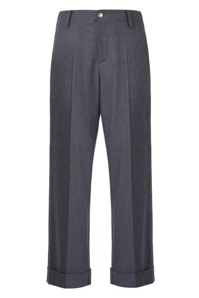 ALYSI ALYSI - PANTS - 460754 - ANTHRACITE