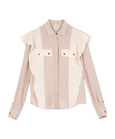 ALYSI ALYSI GARZA LONG SLEEVED SHIRT
