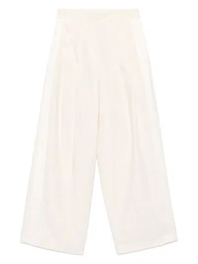 ALYSI PATTERNED-JACQUARD TROUSERS