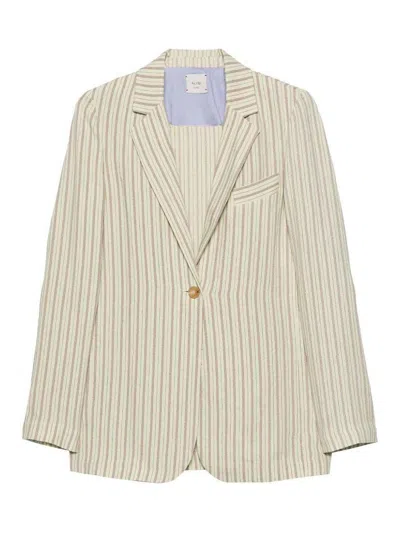 ALYSI BLAZER - BLANCO