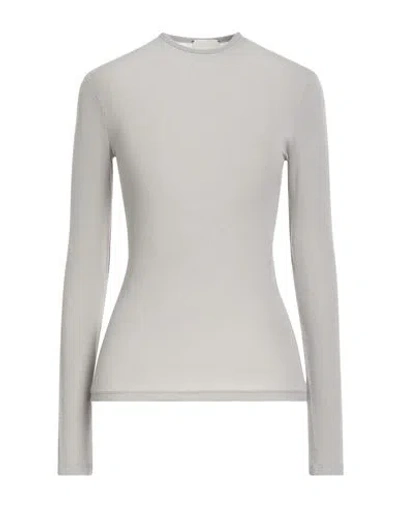 ALYSI ALYSI WOMAN SWEATER GREY SIZE 8 VISCOSE, WOOL, ELASTANE