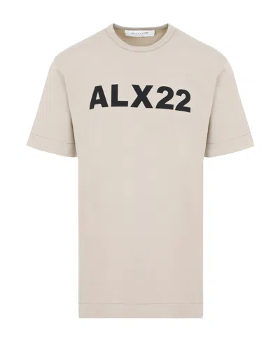 ALYX 1017 ALYX 9SM LOGO PRINTED CREWNECK T-SHIRT