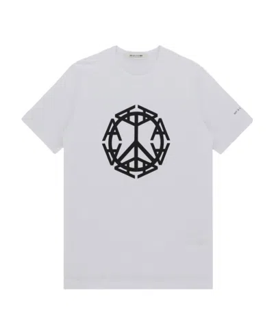 ALYX PEACE SIGN LOGO-PRINT T-SHIRT