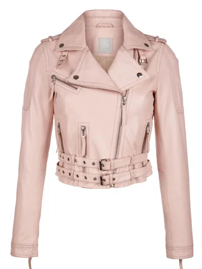 AM MARKEN LEDER JACKE ROSE GR. 40, GR. 42 0518903732