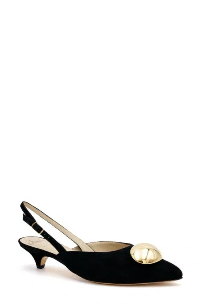 AMALFI BY RANGONI AMALFI BY RANGONI ABISSA SLINGBACK POINTED TOE KITTEN HEEL PUMP