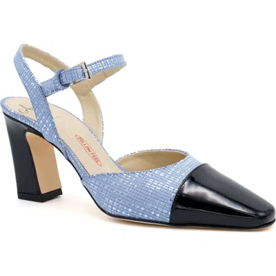 AMALFI BY RANGONI AMALFI BY RANGONI FLORENTIA ANKLE STRAP CAP TOE PUMP