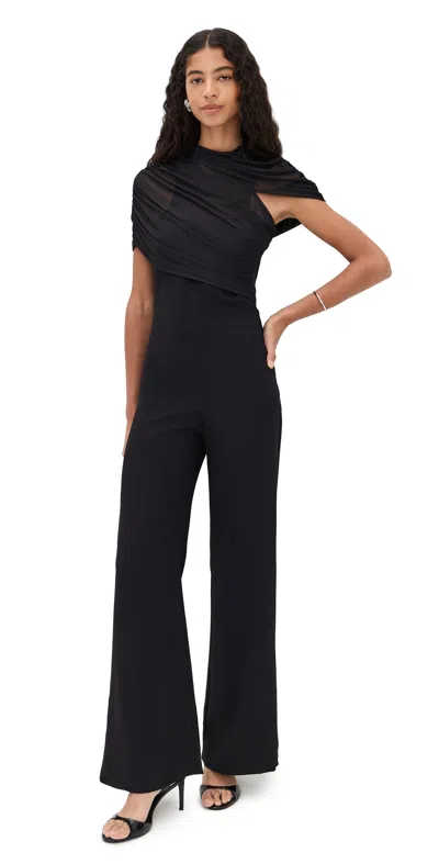 AMANDA UPRICHARD EVIANNA JUMPSUIT BLACK