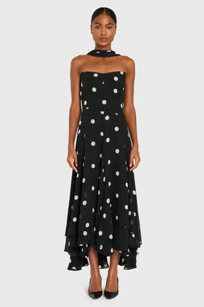 AMANDA UPRICHARD MONTEREY DRESS WITH SCARF