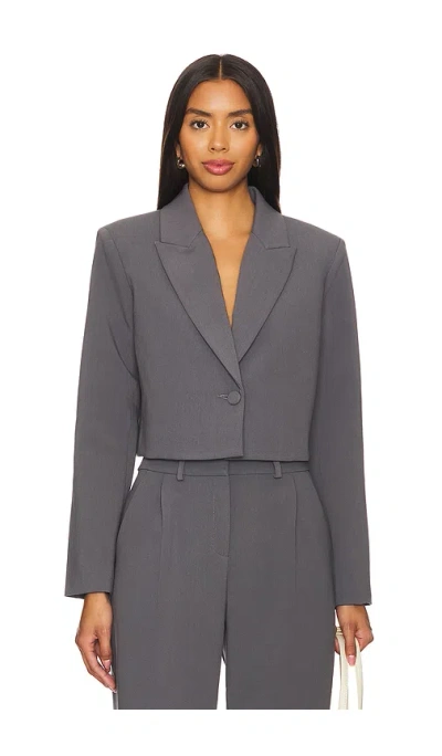 AMANDA UPRICHARD REGGIE CROP BLAZER