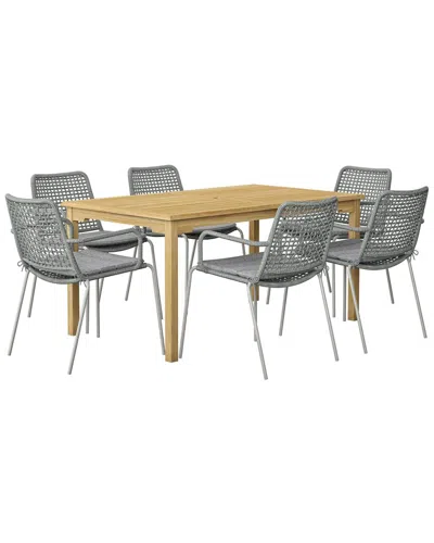 AMAZONIA AMAZONIA 5PC RECTANGULAR PATIO DINING SET