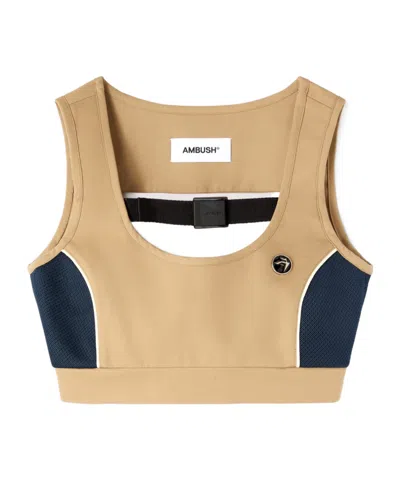 AMBUSH AMBUSH SPONGE BRA TOP