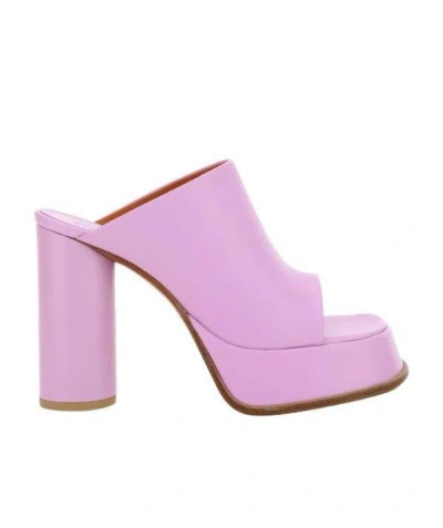 AMBUSH AMBUSH OPEN-TOE HEELED SLIDES