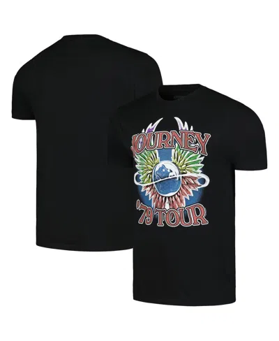 AMERICAN CLASSICS MEN'S & WOMEN'S BLACK JOURNEY '79 TOUR GRAPHIC T-SHIRT