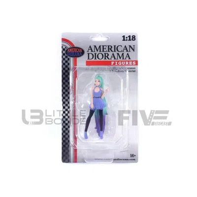 AMERICAN DIORAMA 1 TO 18 SCALE COSPLAY GIRLS FIGURE 4 FOR MODEL CAR
