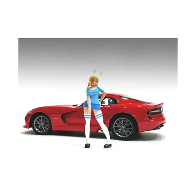 AMERICAN DIORAMA 1 TO 24 SCALE COSPLAY GIRLS FIGURE 3 FOR MODEL CAR