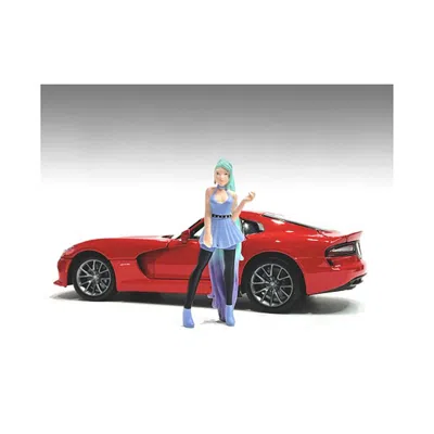 AMERICAN DIORAMA 1 TO 24 SCALE COSPLAY GIRLS FIGURE 4 FOR MODEL CAR