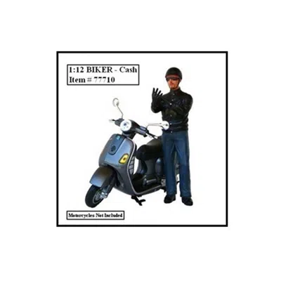 AMERICAN DIORAMA BIKER CASH FIGURE FOR 1-12 MODELS