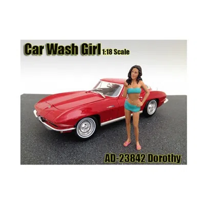 AMERICAN DIORAMA CAR WASH GIRL DOROTHY FIGURE FOR 1-18 SCALE MODELS