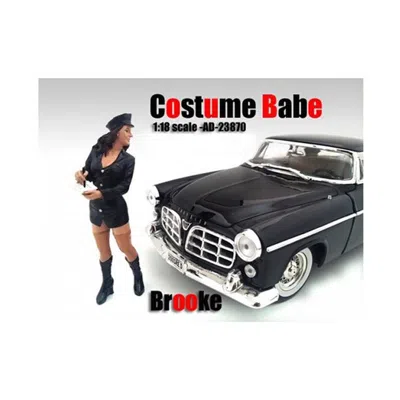 AMERICAN DIORAMA COSTUME BABE BROOKE FIGURE FOR 1-18 SCALE MODELS