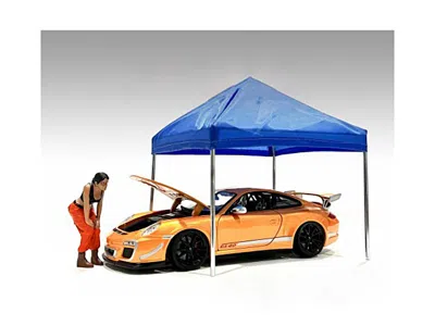 AMERICAN DIORAMA HIP HOP GIRLS FIGURE 4 FOR 1/18 SCALE MODELS BY AMERICAN DIORAMA