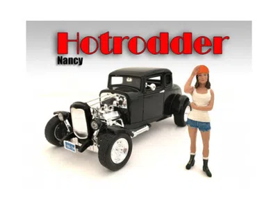AMERICAN DIORAMA HOTRODDERS NANCY FIGURE FOR 1:18 SCALE MODELS BY AMERICAN DIORAMA