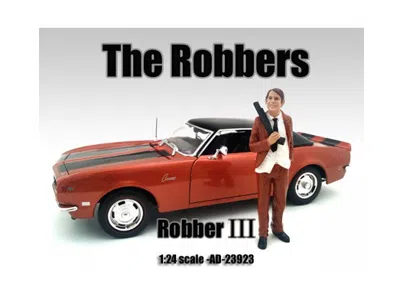 AMERICAN DIORAMA THE ROBBERS ROBBER III FIGURE FOR 1:24 SCALE MODELS BY AMERICAN DIORAMA