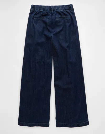 AMERICAN EAGLE OUTFITTERS AE STRETCH SUPER HIGH-WAISTED ULTRA WIDE-LEG TROUSER JEAN
