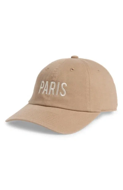 AMERICAN NEEDLE AMERICAN NEEDLE PARIS COTTON BASEBALL CAP