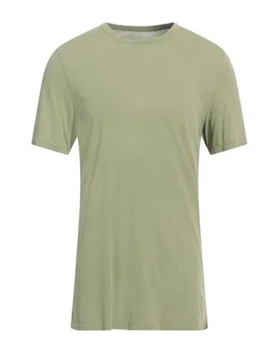 AMERICAN VINTAGE AMERICAN VINTAGE MAN T-SHIRT MILITARY GREEN SIZE L COTTON