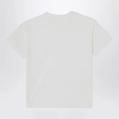 AMERICAN VINTAGE WHITE COTTON GAMIPY T-SHIRT